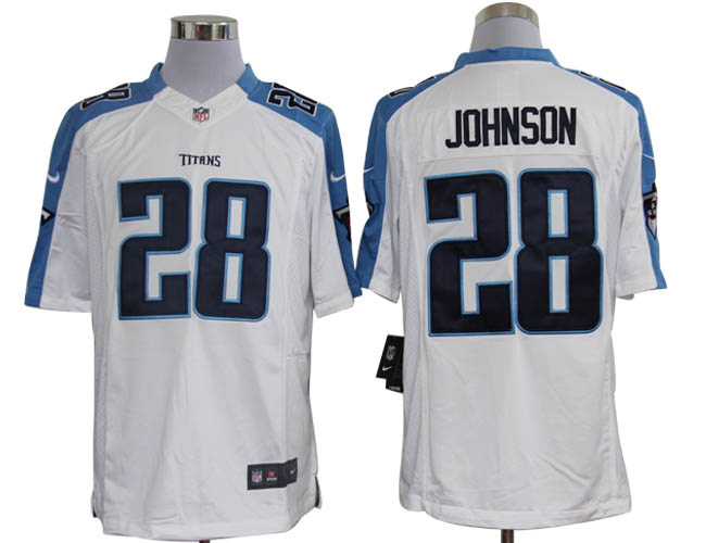2012 NEW NFL Tennessee Titans 28 Chris Johnson White Jerseys (Limited) 2012 NEW NFL Tennessee Titans 28 Chris Johnson White Jerseys (Limited)