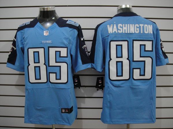 2012 NEW NFL Tennessee Titans 85 Washington Blue Jerseys (Elite)