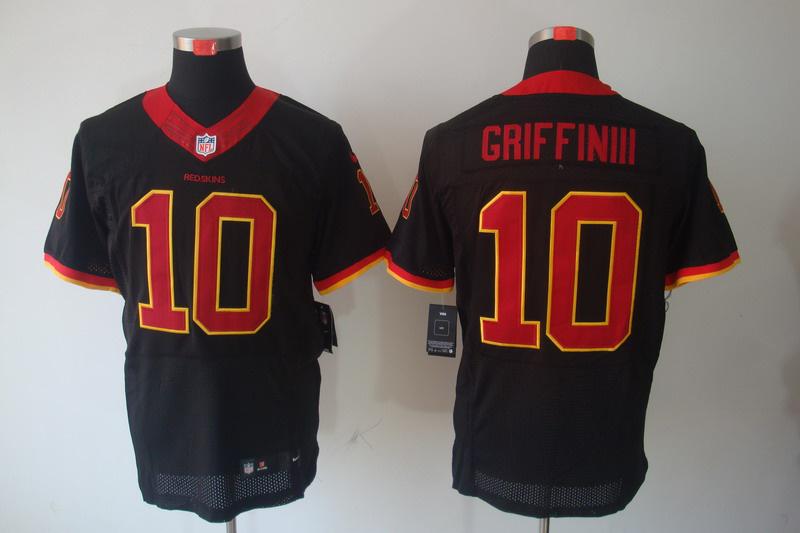 2012 NEW NFL Washington Redskins 10 Robert Griffin III Black Jerseys(Elite) 2012 NEW NFL Washington Redskins 10 Robert Griffin III Black Jerseys(Elite)