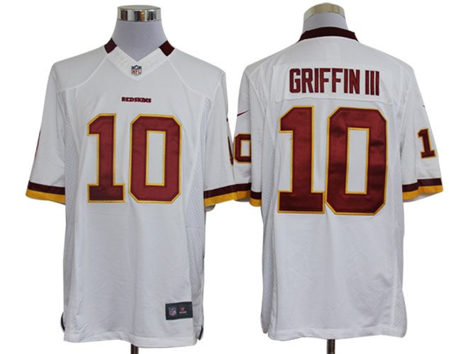 2012 NEW NFL Washington Redskins 10 Robert Griffin III White Jerseys (Limited) 2012 NEW NFL Washington Redskins 10 Robert Griffin III White Jerseys (Limited)