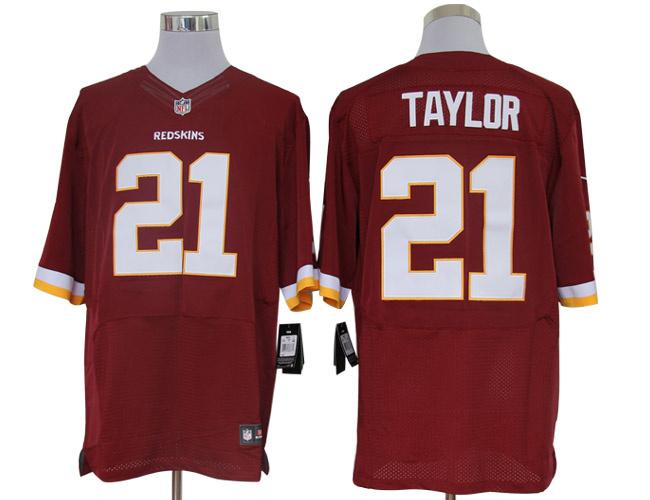 2012 NEW nfl washington redskins 21 fred taylor red jerseys (elite)