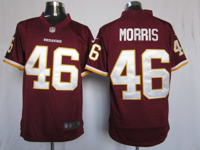 2012 NEW NFL Washington Redskins 46 Alfred Morris Red Jerseys(Game) 2012 NEW NFL Washington Redskins 46 Alfred Morris Red Jerseys(Game)