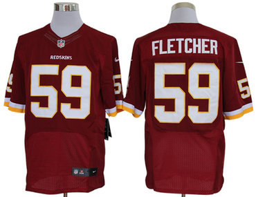 2012 NEW nfl washington redskins 59 london fletcher red jerseys (elite)