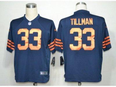 2012 NEW NFL chicago bears 33 Charles Tillman Blue throwback Jerseys(Game) 2012 NEW NFL chicago bears 33 Charles Tillman Blue throwback Jerseys(Game)