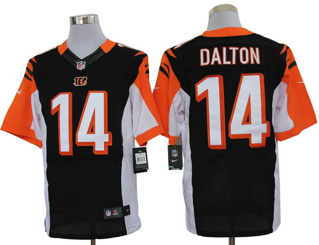 2012 cincinnati bengals 14 andy dalton elite black berseys
