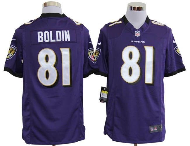2012 NEW NFL Baltimore Ravens 81 Anquan Boldin Purple Jerseys (Game) 2012 NEW NFL Baltimore Ravens 81 Anquan Boldin Purple Jerseys (Game)