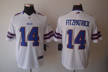 2012 NEW NFL Buffalo Bills 14 Ryan Fitzpatrick White Jerseys (Limited)