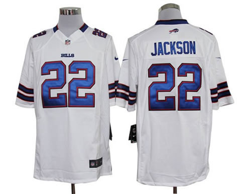 2012 NEW NFL Buffalo Bills 22 Fred Jackson White Jerseys (Game) 2012 NEW NFL Buffalo Bills 22 Fred Jackson White Jerseys (Game)
