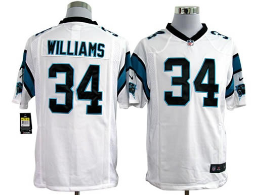 2012 NEW NFL Carolina Panthers 34 DeAngelo Williams White Jerseys (Game) 2012 NEW NFL Carolina Panthers 34 DeAngelo Williams White Jerseys (Game)