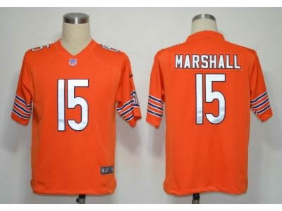 2012 NEW NFL Chicago Bears 15 Brandon Marshall Orange Jerseys (Game) 2012 NEW NFL Chicago Bears 15 Brandon Marshall Orange Jerseys (Game)