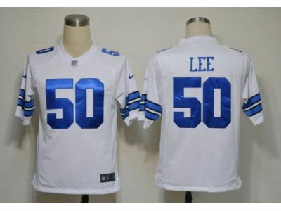 2012 NEW NFL Dallas Cowboy 50 Sean Lee White Jerseys (Game) 2012 NEW NFL Dallas Cowboy 50 Sean Lee White Jerseys (Game)
