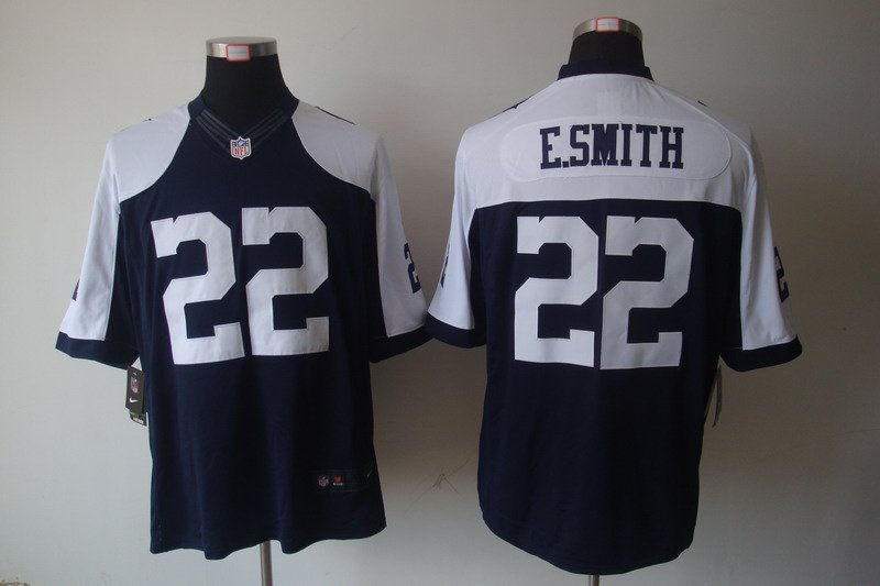 2012 NEW NFL Dallas Cowboys 22 E.smith Blue Thankgivings Jerseys(Limited) 2012 NEW NFL Dallas Cowboys 22 E.smith Blue Thankgivings Jerseys(Limited)