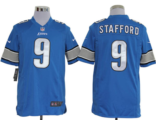2012 NEW nfl detroit lions 9 matthew stafford blue jerseys (game) 2012 NEW nfl detroit lions 9 matthew stafford blue jerseys (game)