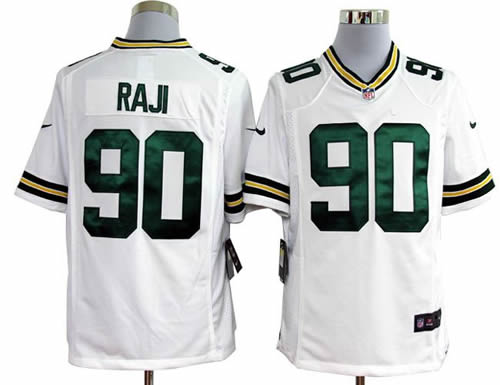 2012 NEW NFL Green Bay Packers 90 B.J. Raji White Jerseys (Game) 2012 NEW NFL Green Bay Packers 90 B.J. Raji White Jerseys (Game)
