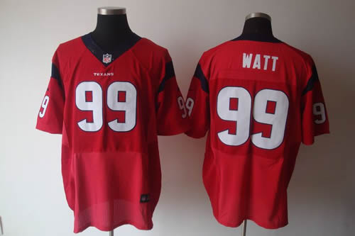 2012 NEW NFL Houston Texans 99 J.J. Watt Red Jerseys (Elite)