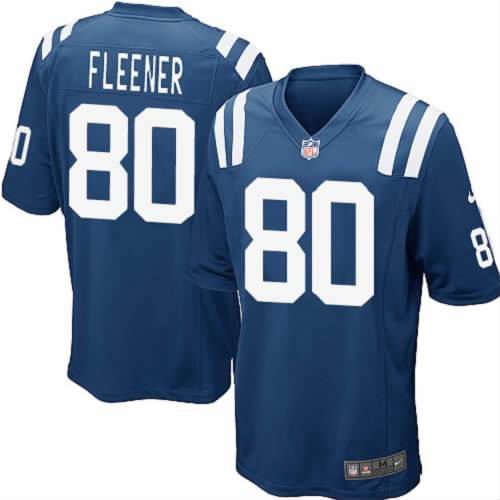2012 NEW NFL Indianapolis Colts 80 Coby Fleener Blue Jerseys (Game) 2012 NEW NFL Indianapolis Colts 80 Coby Fleener Blue Jerseys (Game)