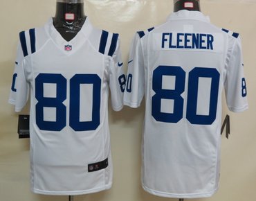 2012 NEW NFL Indianapolis Colts 80 Coby Fleener White Jerseys (Limited) 2012 NEW NFL Indianapolis Colts 80 Coby Fleener White Jerseys (Limited)