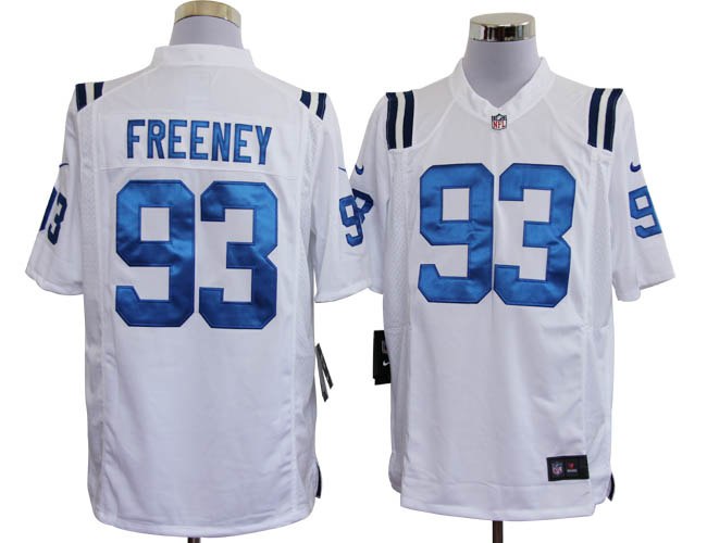 2012 NEW NFL Indianapolis Colts 93 Dwight Freeney White Jerseys (Game) 2012 NEW NFL Indianapolis Colts 93 Dwight Freeney White Jerseys (Game)