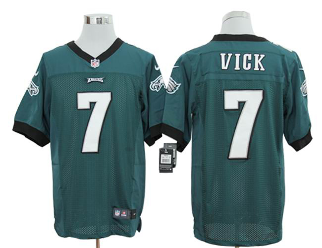 2012 nfl jerseys philadelphia eagles #7 michael vick green team color elite