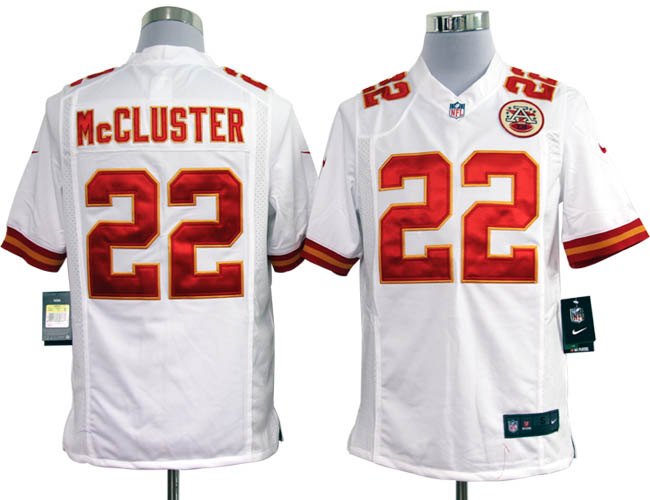 2012 NEW NFL Kansas City Chiefs 22 Dexter McCluster White Jersey (Game) 2012 NEW NFL Kansas City Chiefs 22 Dexter McCluster White Jersey (Game)