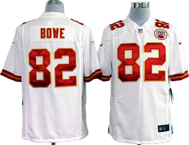 2012 NEW NFL Kansas City Chiefs 82 Dwayne Bowe White Jersey (Game) 2012 NEW NFL Kansas City Chiefs 82 Dwayne Bowe White Jersey (Game)