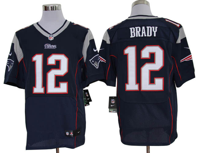 2012 nfl new england patriots 12 tom brady elite blue jerseys
