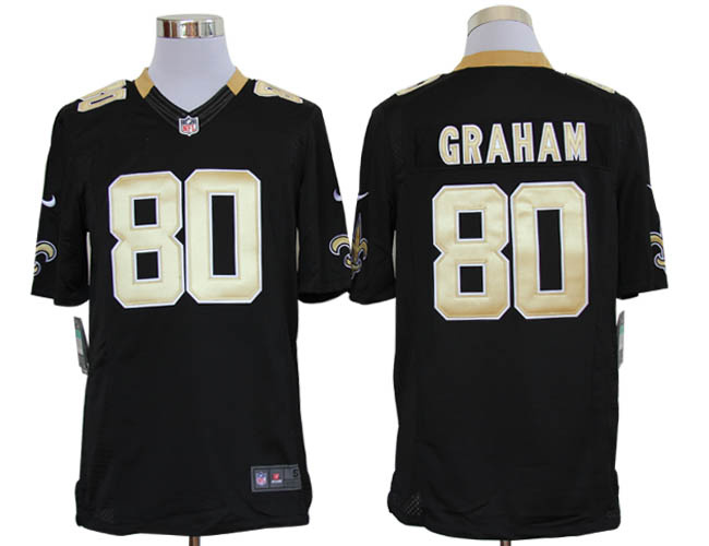 2012 NEW NFL New Orleans Saints 80 Jimmy Graham Black Jerseys (Limited) 2012 NEW NFL New Orleans Saints 80 Jimmy Graham Black Jerseys (Limited)