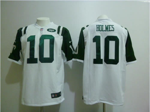 2012 NEW NFL New York Jets 10 Santonio Holmes White Jerseys(Game) 2012 NEW NFL New York Jets 10 Santonio Holmes White Jerseys(Game)