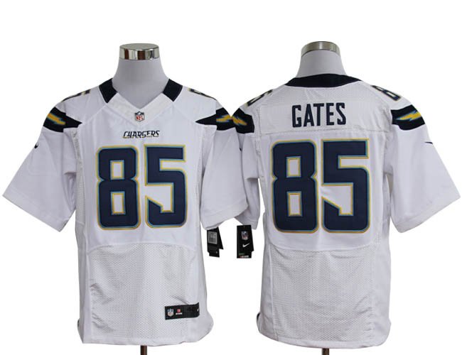 2012 NEW NFL San Diego Chargers 85 Antonio Gates White Jerseys (elite)