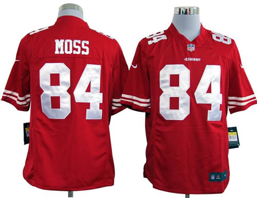 2012 nfl san francisco 49ers 84 randy moss red jerseys (game) 2012 nfl san francisco 49ers 84 randy moss red jerseys (game)