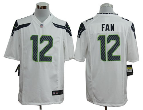 2012 NEW NFL Seattle Seahawks 12 Fan White Jerseys (Game) 2012 NEW NFL Seattle Seahawks 12 Fan White Jerseys (Game)