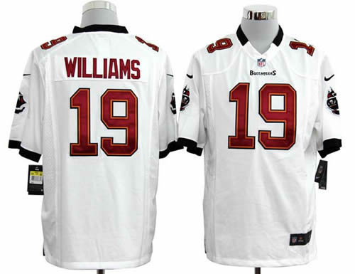 2012 NEW NFL Tampa Bay Buccaneers 19 Mike Williams White Jerseys (Game) 2012 NEW NFL Tampa Bay Buccaneers 19 Mike Williams White Jerseys (Game)