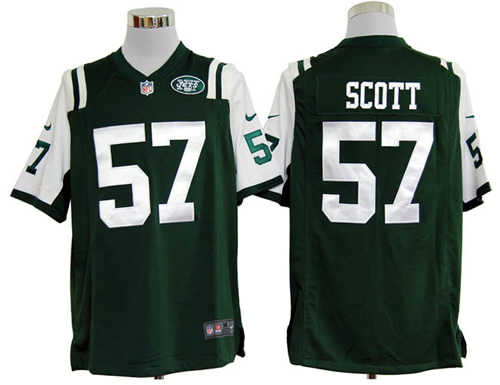 2012 NEW New York Jets 57 Bart Scott Green Jerseys(Game) 2012 NEW New York Jets 57 Bart Scott Green Jerseys(Game)