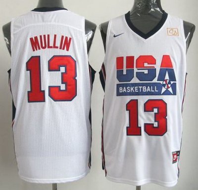 2012 USA Basketball Retro Jerseys 13# Chris Mullin