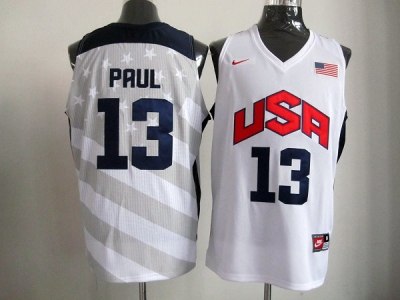 2012 Usa Jerseys #13 Prul White
