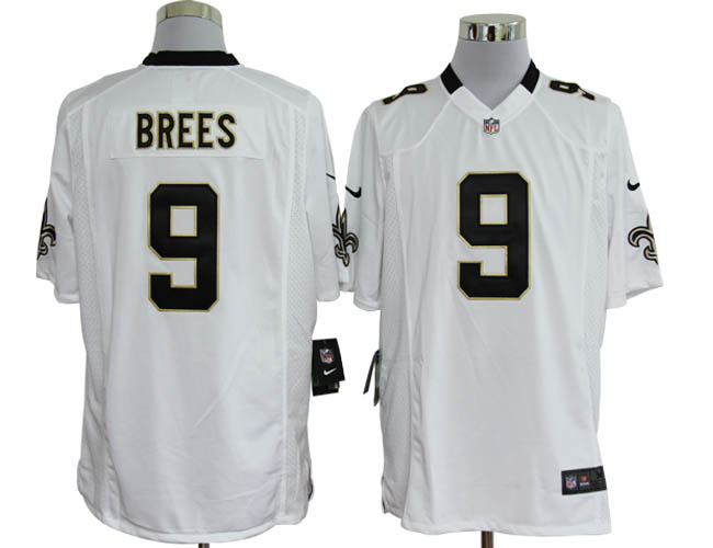 2012 nfl new orleans saints 9 drew brees white jerseys (game) 2012 nfl new orleans saints 9 drew brees white jerseys (game)
