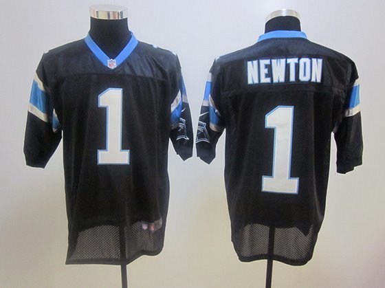 2012 carolina panthers 1 cam newton black elite