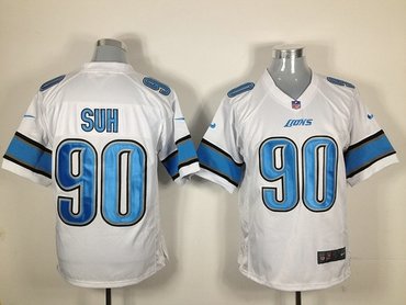 2012 detroit lions 90 ndamukong suh white jerseys (game ) 2012 detroit lions 90 ndamukong suh white jerseys (game )