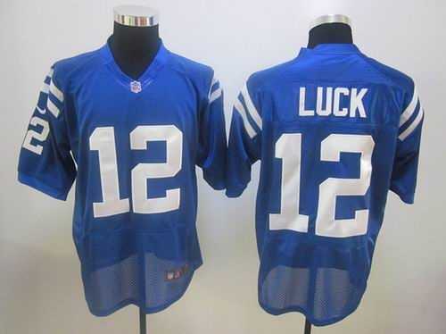 2012 indianapolis colts 12 andrew luck blue elite