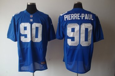 2012 new york giants #90 jason pierre-paul elite blue color jerseys blue