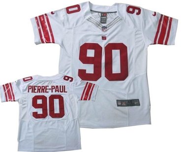 2012 new york giants 90 jason pierre-paul elite jerseys white