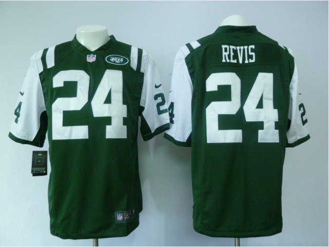 2012 new york jets 24 darrelle revis green jerseys(game)