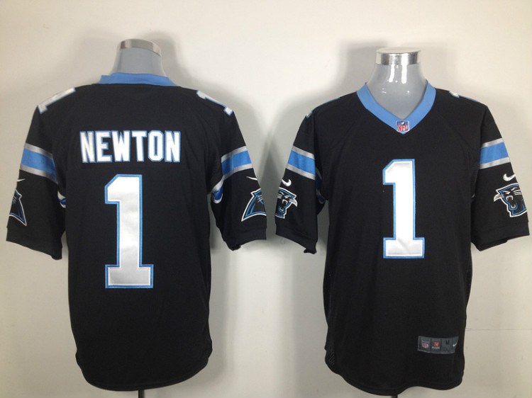 2012 nfl carolina panthers 1 cam newton black jerseys (game) 2012 nfl carolina panthers 1 cam newton black jerseys (game)