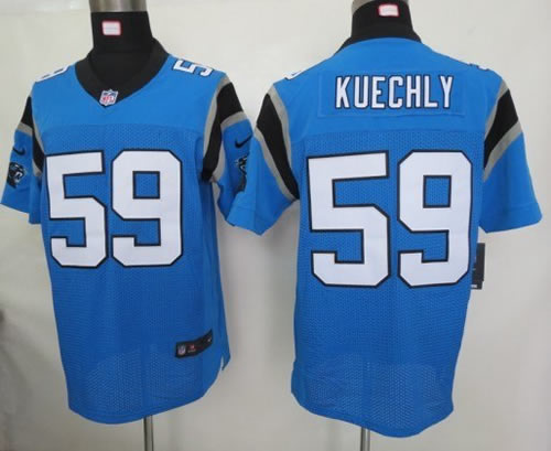 2012 NEW nfl carolina panthers 59 kuechly blue jerseys (elite)
