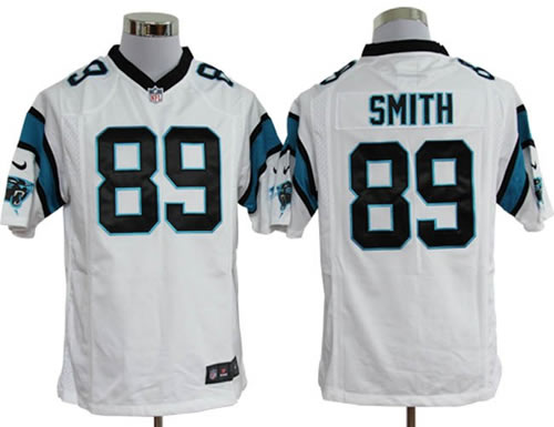 2012 NEW nfl carolina panthers 89 steve smith white jerseys (game) 2012 NEW nfl carolina panthers 89 steve smith white jerseys (game)