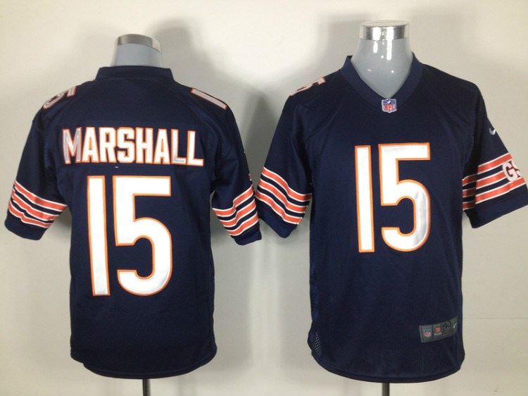2012 nfl chicago bears 15 brandon marshall blue jerseys (game) 2012 nfl chicago bears 15 brandon marshall blue jerseys (game)