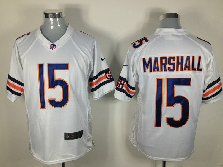 2012 nfl chicago bears 15 brandon marshall white jerseys (game) 2012 nfl chicago bears 15 brandon marshall white jerseys (game)