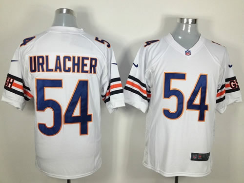 2012 nfl chicago bears 54 brian urlacher white jerseys (game) 2012 nfl chicago bears 54 brian urlacher white jerseys (game)