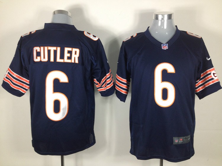 2012 nfl chicago bears 6 jay cutler blue jerseys (game) 2012 nfl chicago bears 6 jay cutler blue jerseys (game)