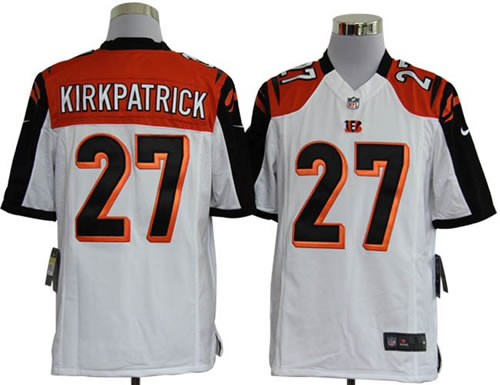 2012 NEW nfl cincinnati bengals 27 dre kirkpatrick white jerseys (game) 2012 NEW nfl cincinnati bengals 27 dre kirkpatrick white jerseys (game)